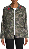 Thumbnail for your product : Manoush Embellished Camo Jacket