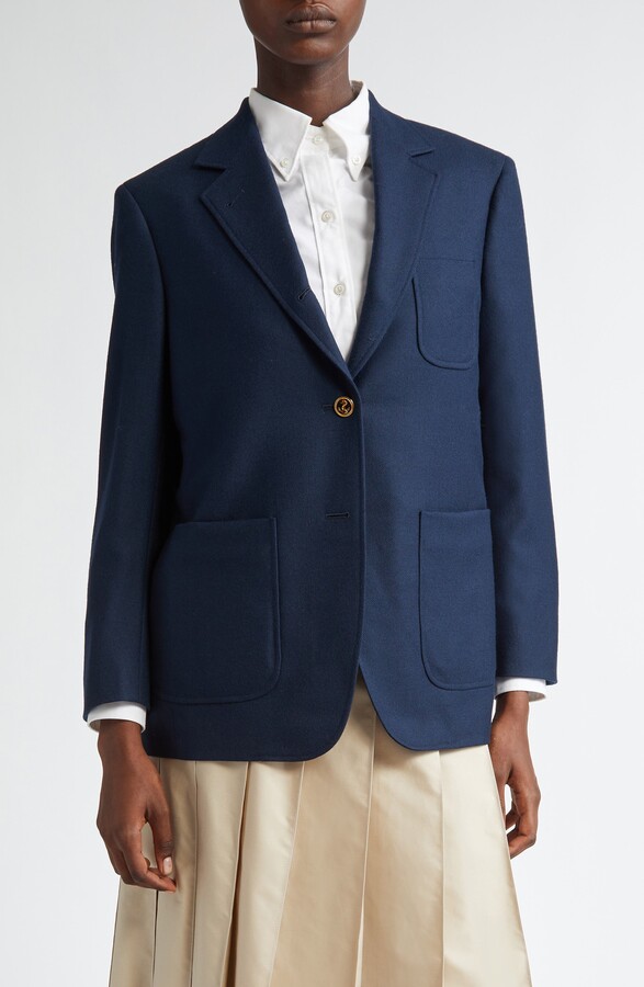 Thom Browne Wool Twill Sport Coat