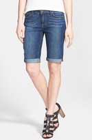 Thumbnail for your product : Paige Denim 'Jax' Cuffed Denim Knee Shorts (Luca)