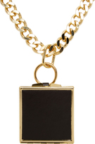 Thumbnail for your product : Toga Gold Compact Pendant Necklace