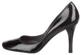 Thumbnail for your product : Delman Patent Leather Round-Toe Pumps