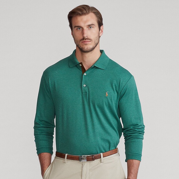 Polo Ralph Lauren Ralph Lauren Soft Cotton Long-Sleeve Polo Shirt ...