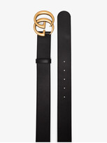 Thumbnail for your product : Gucci Gg Marmont Leather Belt