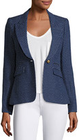 Thumbnail for your product : Smythe Peaked Lapel One-Button Blazer, Blue