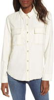 Thumbnail for your product : BP Tonal Stitch Linen Blend Shirt