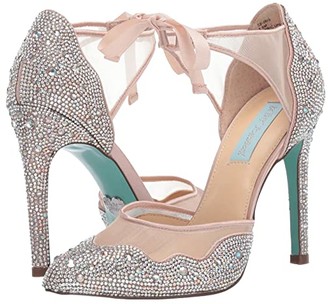 betsey johnson juno sandal champagne