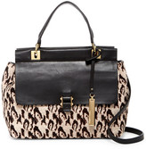 Thumbnail for your product : Vince Camuto Beca Genuine Calf Fur Leather Satchel