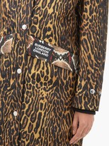 Thumbnail for your product : Burberry Leopard Print Technical-nylon Hooded Parka - Multi