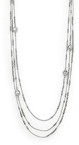 Thumbnail for your product : ABS by Allen Schwartz Smoke and Mirrors Layered Station Necklace