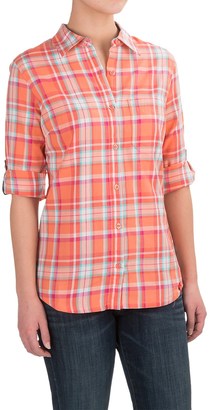 Dickies Plaid Roll-Up Shirt - Elbow Sleeve (For Women)