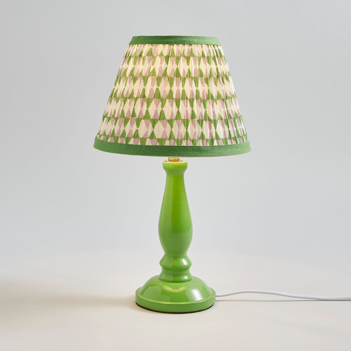 Dunelm Joyce Candlestick Table Lamp Green ShopStyle