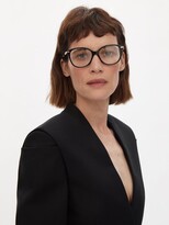 Thumbnail for your product : Gucci Eyewear Horsebit Round-frame Glasses