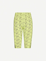 Thumbnail for your product : Boy London Logo-print cotton-jersey cycling shorts
