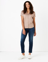 Thumbnail for your product : Marks and Spencer Straight Fit Jersey Short Sleeve Shirt