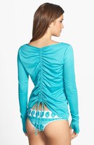 Thumbnail for your product : O'Neill 'Vibrance Active' Cinch Back Mesh Top