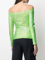 Thumbnail for your product : Saks Potts Crystal-Embellished Top