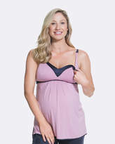 Thumbnail for your product : Strawberry Gateau Soft Modal Maternity & Nursing Camisole