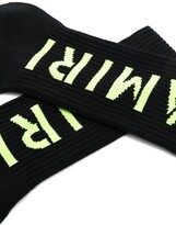 Thumbnail for your product : Amiri Logo-Print Socks