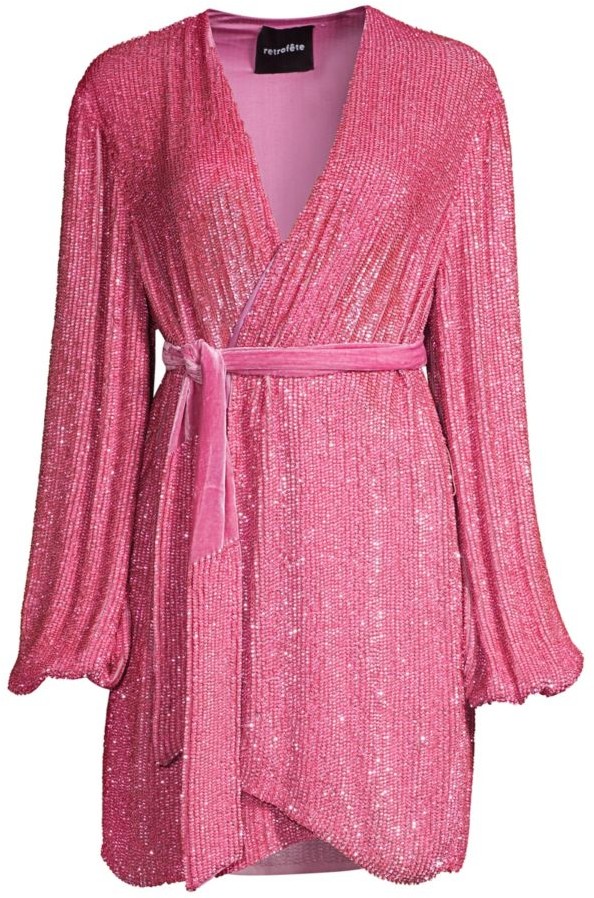 retrofete pink dress