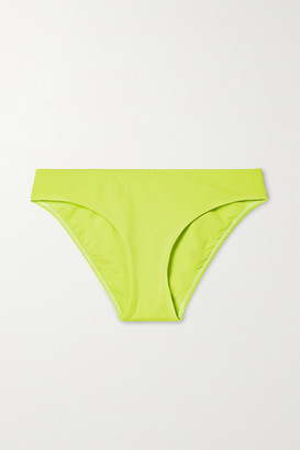 BONDI BORN + Net Sustain Nadia Bikini Briefs - Chartreuse