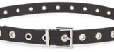 Thumbnail for your product : HUGO BOSS Pin-buckle belt in Italian leather with metallic eyelets