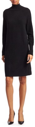 Saks Fifth Avenue COLLECTION Cashmere Turtleneck Sweater Dress