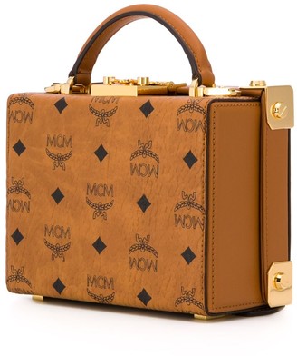 MCM All-Over Logo Tote