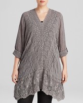 Thumbnail for your product : Johnny Was Collection Plus Yen Embroidered Tunic
