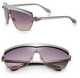 Thumbnail for your product : Roberto Cavalli Metal Shield Rectangular Sunglasses