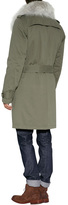 Thumbnail for your product : Michael Kors Mohair-Wool Blend Camouflage Pullover in Military