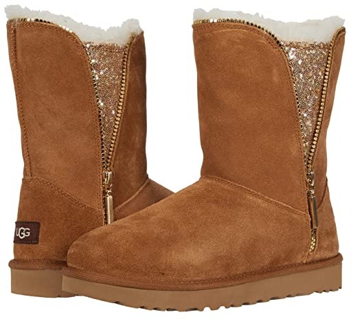 womens ugg boots with side zipper