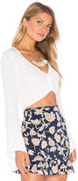 Thumbnail for your product : Flynn Skye Alyssa Crop Top