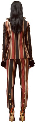 Tory Burch Striped Knit Blazer