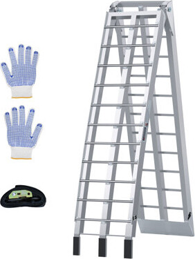 thumbnail image 2 of KROAK Aluminum Loading Ramps 1700 Lbs, 7.5ft 2Pcs Martinique 2 of 11