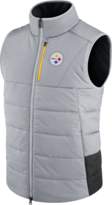 Thumbnail for your product : Nike Sideline (NFL Steelers) Men's Vest Size Large (Grey) - Clearance Sale