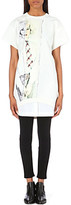 Thumbnail for your product : Ports 1961 Warhol silk-satin and jersey dress White