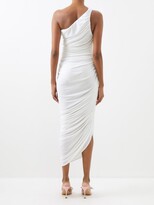 Thumbnail for your product : Norma Kamali Diana One-shoulder Jersey Dress - White
