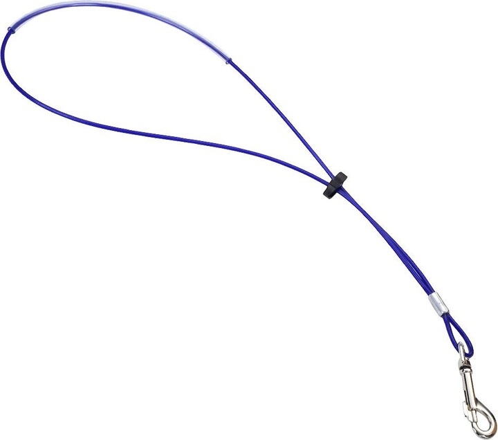 Coastal Pet Products Cable Grooming Loop, Blue, 18"