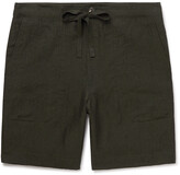 Thumbnail for your product : Richard James Slim-Fit Linen Drawstring Shorts