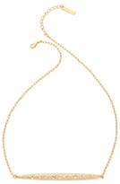 Thumbnail for your product : Rachel Zoe Quills Pave Bar Necklace