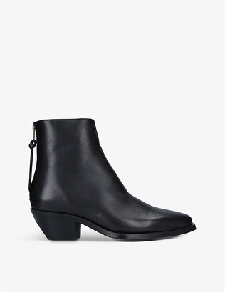 AllSaints Lenora leather ankle boots