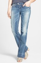 Thumbnail for your product : Silver Jeans Co. 'Tuesday'  Flap Pocket Bootcut Jeans (Indigo)