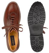 Thumbnail for your product : Pakerson Brown Italian Hand Made Leather Lace-up Shoes