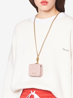 Miu Miu matelassé AirPods Pro case - ShopStyle Tech Accessories