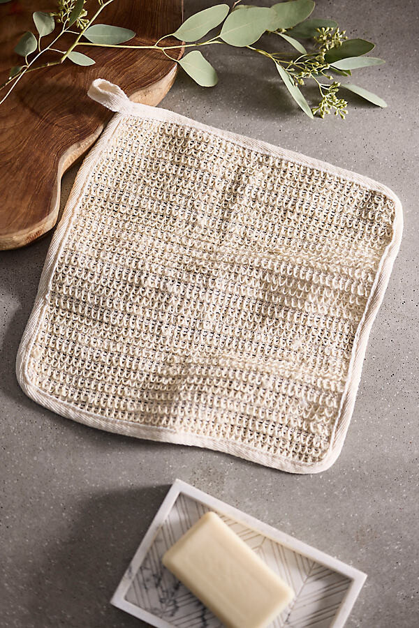 Exfoliating Agave Washcloth at Terrain
