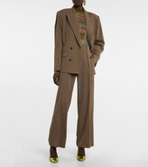 Thumbnail for your product : Jean Paul Gaultier High-rise pleated pants