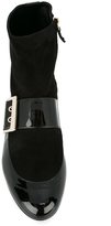 Thumbnail for your product : Lanvin two tone ankle boots