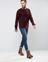 Thumbnail for your product : ASOS Sweater with Rib Design