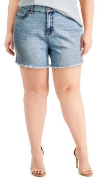 celebrity pink plus size shorts