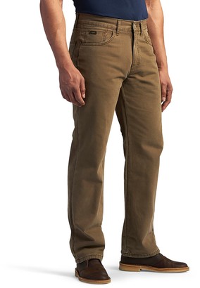 lee men's flannel lined jeans